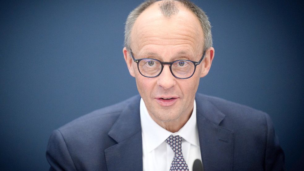 Friedrich Merz im Deutschen Bundestag: Es wurde sich auf eine Koalition von CDU, CSU und SPD geeinigt. Foto: dpa/Bernd von Jutrczenka