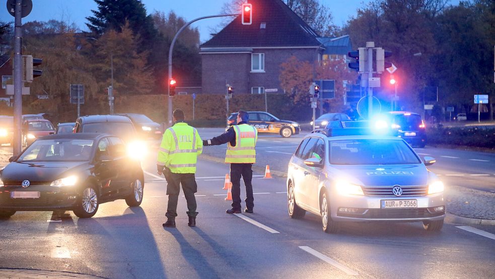 Bei Großkontrollen wurde im vorigen Jahr ein Autofahrer mit 3,55 Promille Alkohol im Blut erwischt. Foto: Romuald Banik
