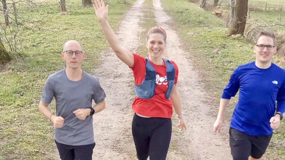 Karin Richter trainiert für ihren zweiten Marathon. Foto: Schoonhofen