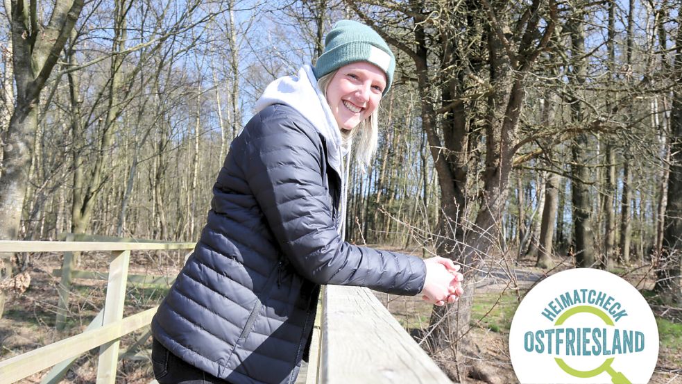 Für Meike Deharde ist Wiesmoor ein Ort, an den sie immer wieder gerne zurückkommt. Foto: Böning
