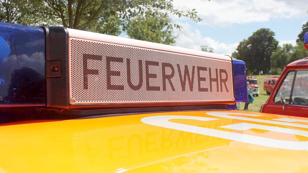 Die Feuerwehr ist in Holtland im Einsatz. Symbolfoto: Pixabay