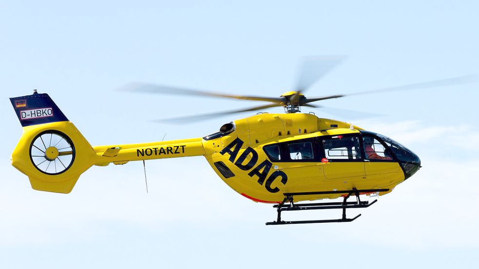 Nach einem Unfall in Burlage wurde ein Rettungshubschrauber angefordert. Symbolfoto: ADAC Luftrettung/Archiv