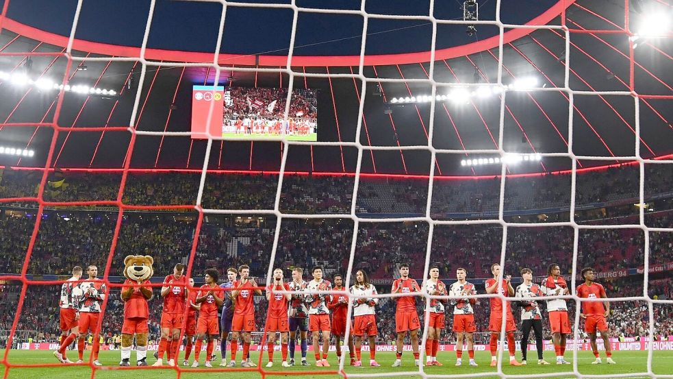 Der FC Bayern braucht kein „Wunder“, aber einen Sieg gegen Inter. Foto: Tom Weller/dpa