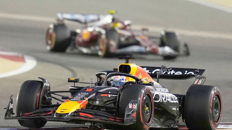Max Verstappen klagte immer wieder über seinen schwächelnden Red Bull. Foto: Altaf Qadri/AP/dpa