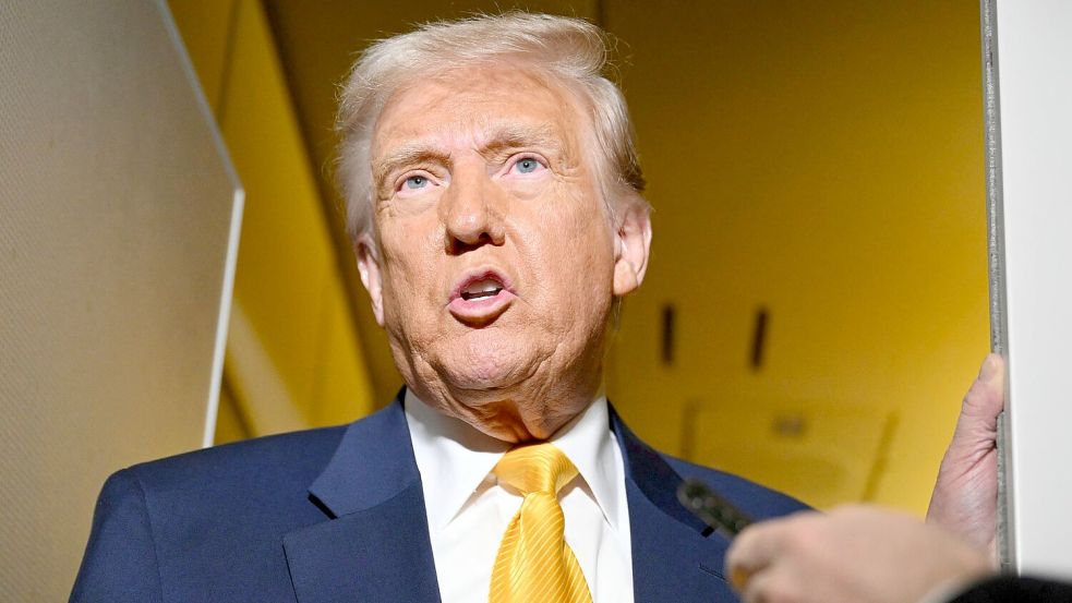Die handelspolitische Linie der Trump-Regierung stiftet einige Verwirrung. Foto: -/Pool via AP/dpa