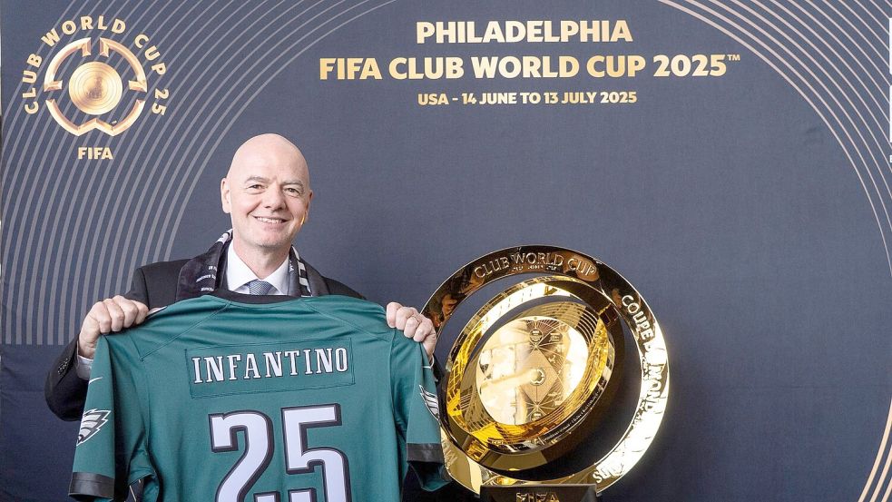 Infantino gilt als Mann der perfekten Inszenierung. Foto: Chris Szagola/FR170982 AP/AP/dpa