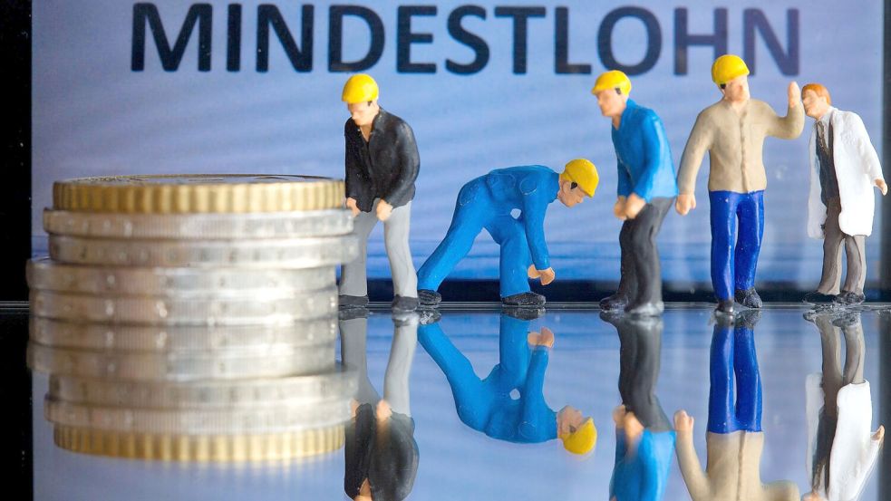 Ostfrieslands Betriebe warnen vor den Folgen einer Anhebung des Mindestlohns auf 15 Euro. Foto: Jens Büttner/dpa