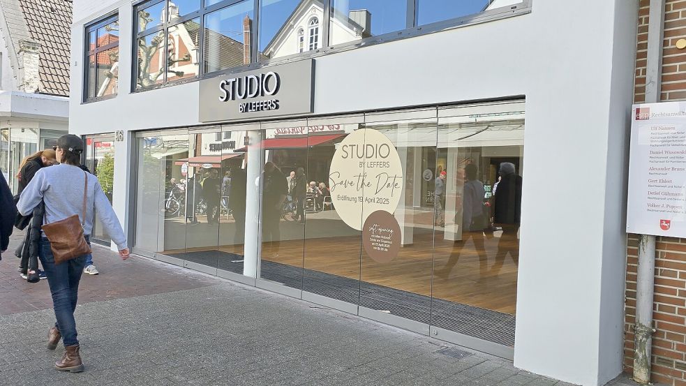 Leffers eröffnet in dieser Woche einen neuen Store in der Leeraner Innenstadt. Foto: Bothe
