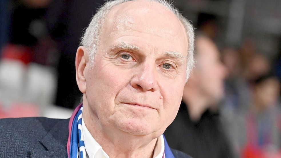 Bayern-Ehrenpräsident Uli Hoeneß traf sich am Tegernsee mit dem Vater von Florian Wirtz. Foto: Ulrich Gamel/Bildagentur kolbert-press/dpa