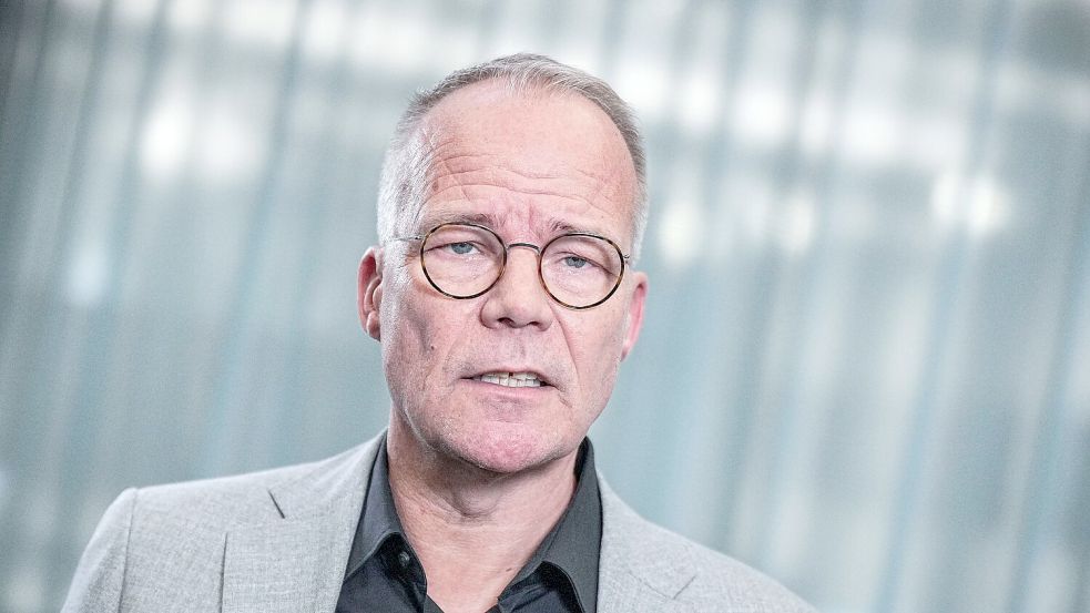 „Wir waren ja immer schon auch dagegen“, sagte SPD-Generalsekretär Matthias Miersch zur Debatte über eine Taurus-Lieferung an die Ukraine. Foto: Michael Kappeler/dpa