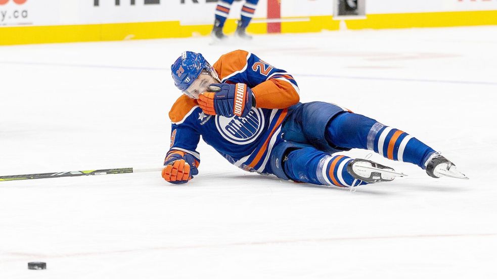 Zuletzt fehlte der deutsche Superstar den Edmonton Oilers verletzt. Foto: TIMOTHY MATWEY/The Canadian Press/AP/dpa