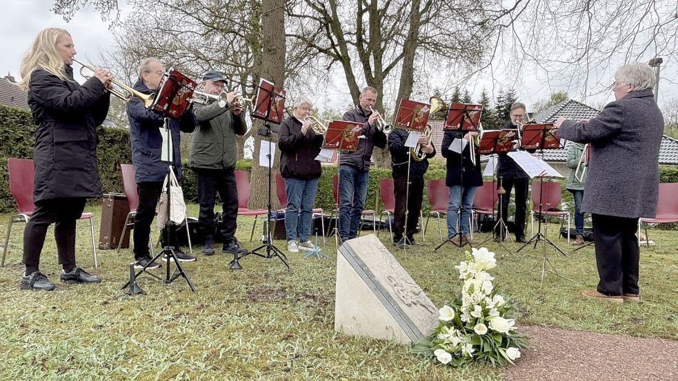 Der Posaunenchor der evangelisch-reformierten Kirchengemeinde Ihrhove sorgte für die musikalische Begleitung.