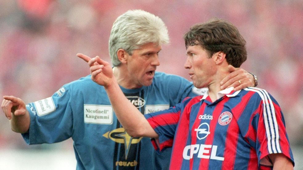 Werner Lorant (l) war als Trainer eine eigene Marke. Foto: Matzerath_Fabian_/dpa