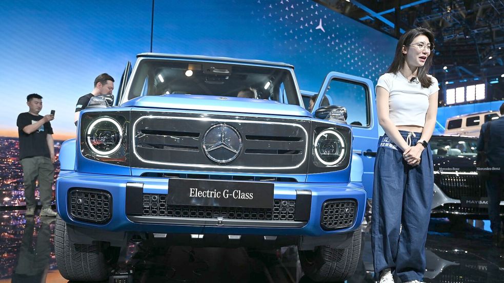 Auch Mercedes hatte im ersten Quartal auf dem Markt in China zu kämpfen. (Archivbild) Foto: Johannes Neudecker/dpa