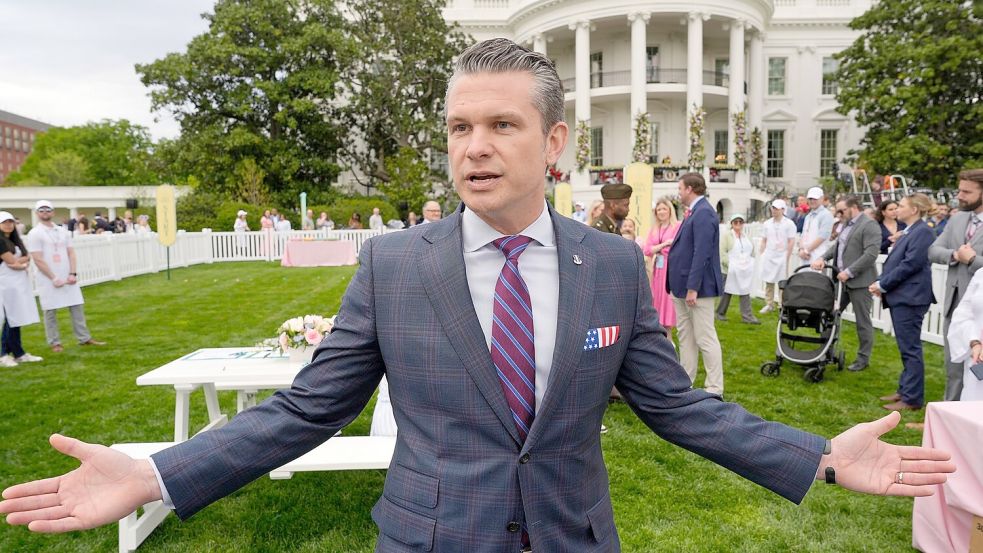 Pete Hegseth sieht sich neuen Vorwürfen ausgesetzt. (Archivbild) Foto: Alex Brandon/AP/dpa