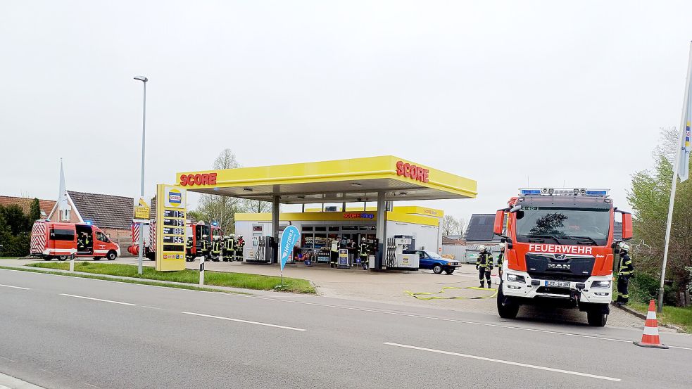 Gegen 12.15 Uhr wurden die Einsatzkräfte gerufen. Foto: Feuerwehr