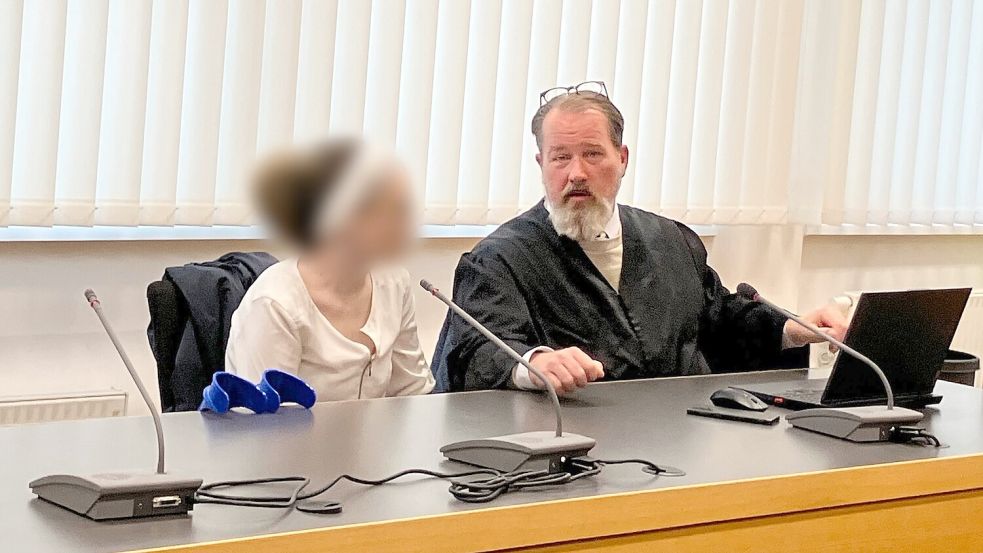 Die 26-Jährige soll ihre Tochter mit der Injektion von Keimen krank gemacht und gehalten haben. Foto: Anika von Greve-Dierfeld/dpa