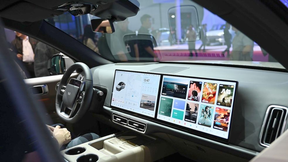 Der Trend in China geht zu Autos mit viel Enterntainment. Foto: Johannes Neudecker/dpa
