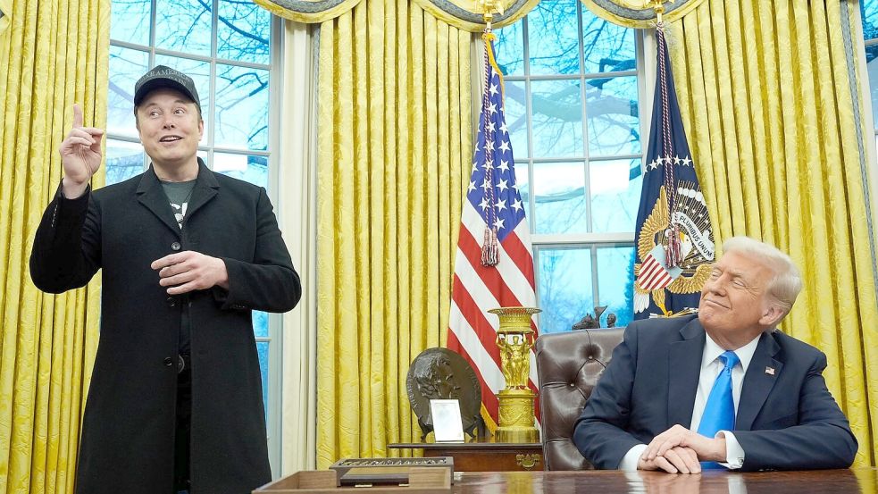 Musk hat den Status als „besonderer Regierungsangestellter“. (Archivbild) Foto: Alex Brandon/AP/dpa