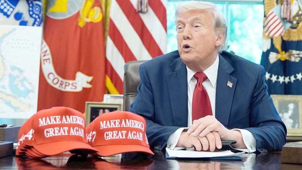 Trump sieht Russland bereit für Lösung Foto: Alex Brandon/AP/dpa