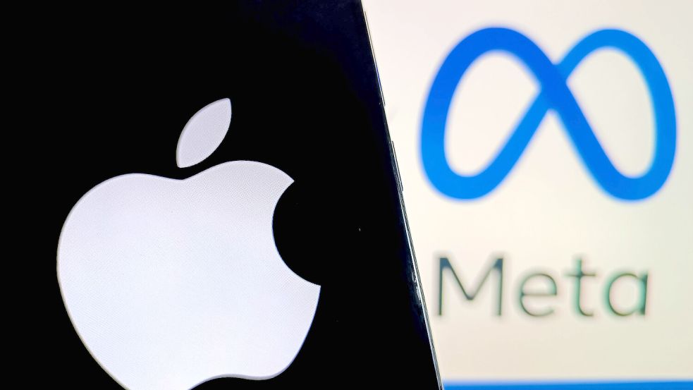 Den beiden US-Playern Apple und Meta stehen jetzt Strafen in Millionenhöhe bevor. Foto: IMAGO/CFOTO