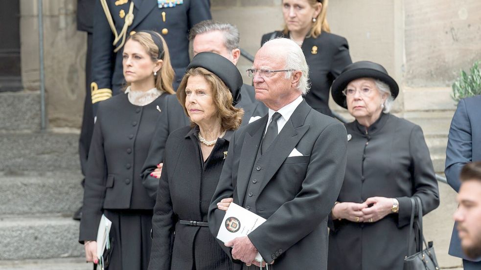 Der Verstorbene war der Cousin von König Carl Gustaf. Foto: Daniel Vogl/dpa