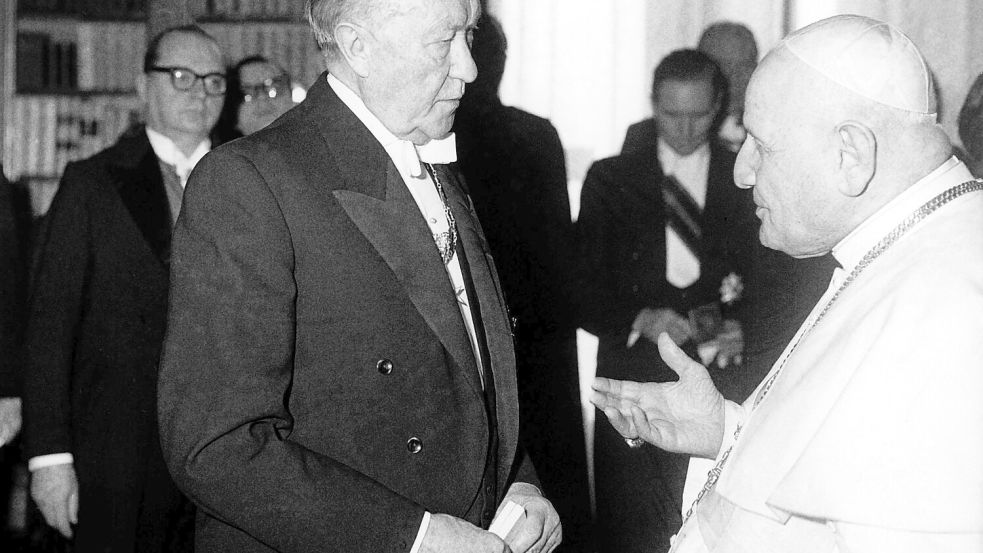 Papst Johannes XXIII. leitete mit dem Zweiten Vatikanischen Konzil eine Reform der katholischen Kirche ein (Archivbild). Foto: picture alliance / dpa