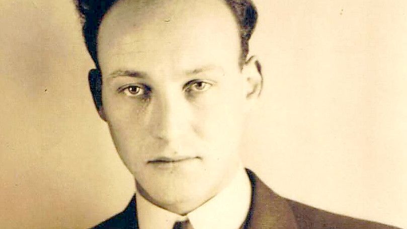 Max Windmüller als junger Mann: Der gebürtige Emder flüchtete vor den Nazis in die Niederlande und schloss sich Widerstandskämpfern an. Foto: privat