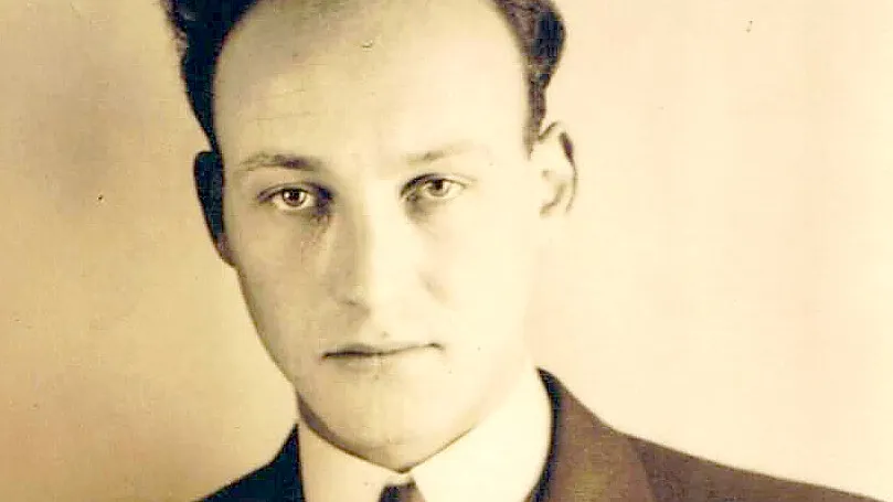 Max Windmüller als junger Mann: Der gebürtige Emder flüchtete vor den Nazis in die Niederlande und schloss sich Widerstandskämpfern an. Foto: privat