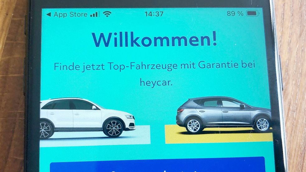 Heycar stellt seinen Dienst ein. (Illustration) Foto: Christof Rührmair/dpa