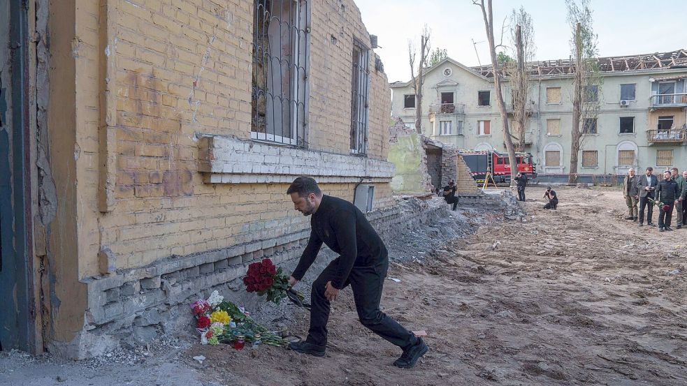 Laut einem Bericht der „New York Times“ könnte sich ein Kompromiss andeuten. Foto: Evgeniy Maloletka/AP/dpa