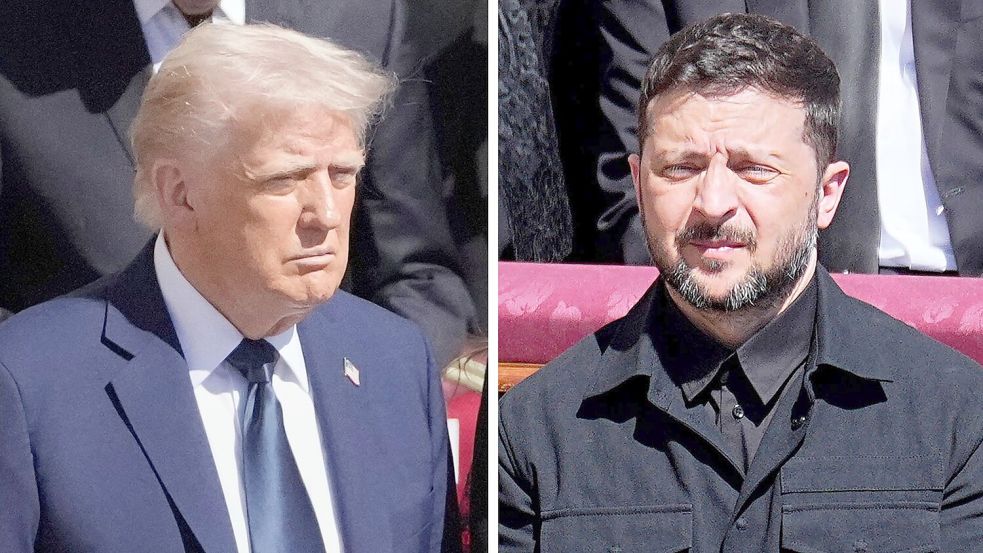 Trump und Selenskyj. Foto: Kappeler/Schreiber/AP/dpa