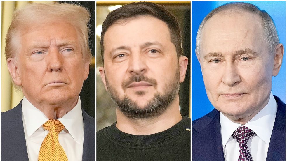 Der russische Präsident Wladimir Putin ist laut Kreml bereit, mit der Ukraine ohne Vorbedingungen zu verhandeln. (Archivbild) Foto: Morissard/Bednyakov/AP/dpa