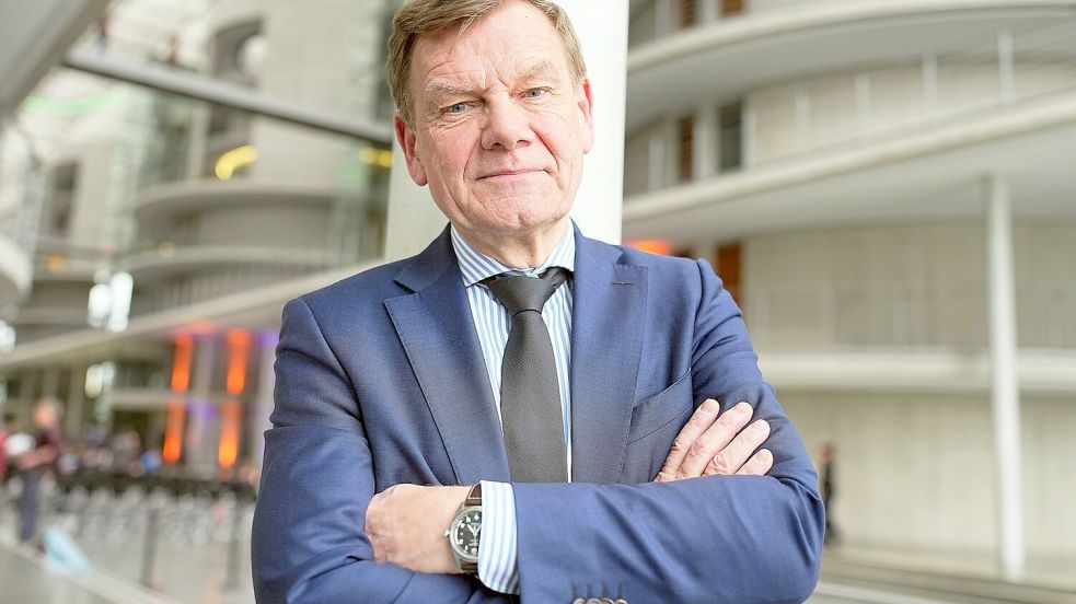 CDU-Politiker Wadephul als Außenminister im Gespräch. (Archivbild) Foto: Michael Kappeler/dpa
