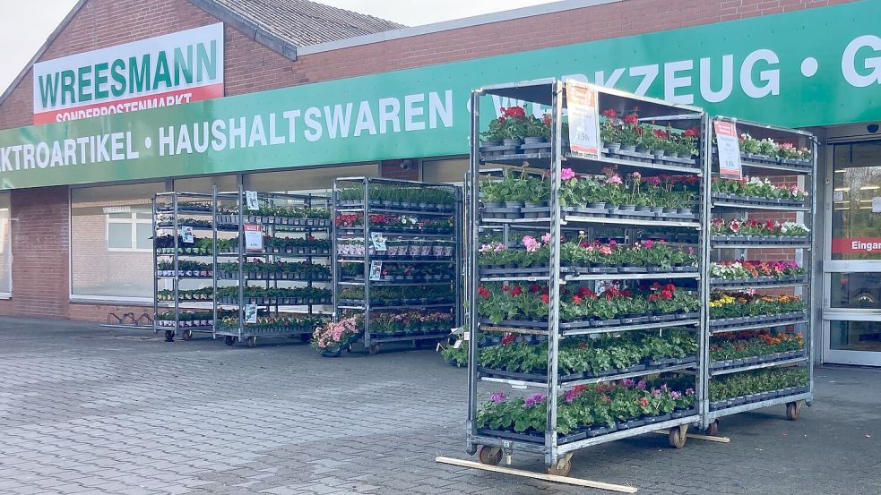 Dieses Foto zeigt die Wreesmann-Filiale in Büchen in Schleswig-Holstein. Sie ist vor wenigen Tagen eröffnet worden. Foto: Wreesmann
