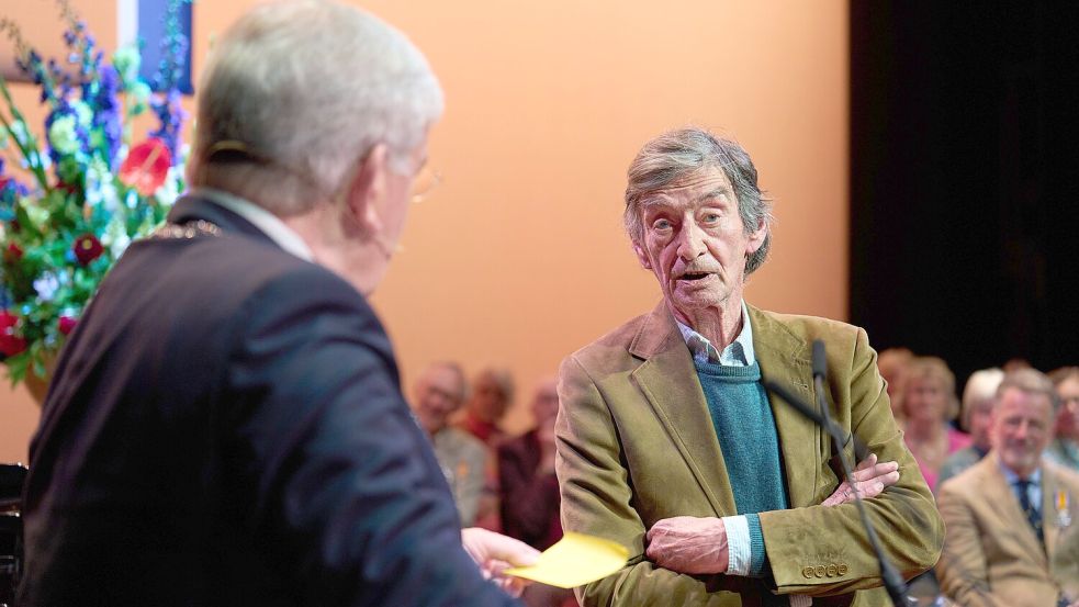 Anti-Monarchist Tomas Ross hat überraschend einen der höchsten königliche norden verliehen bekommen und ihn tatächlich angenommen. Foto: IMAGO/ANP
