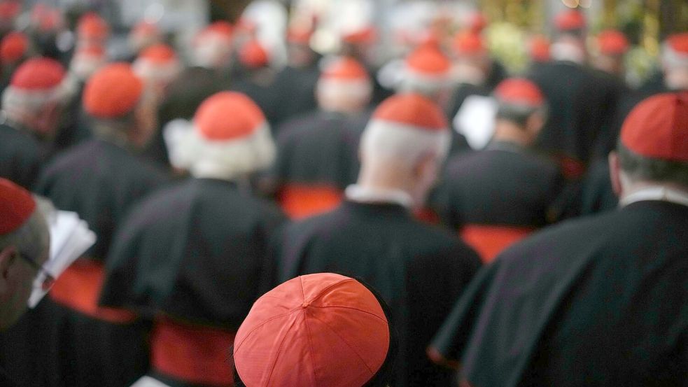 Die Kardinäle wählen den Nachfolger des am Ostermontag gestorbenen Papst Franziskus. Foto: Andrew Medichini/AP/dpa