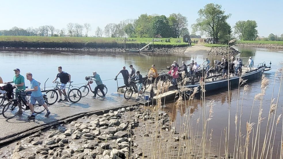 Ab dem 1. Mai kann man wieder mit der Pünte fahren. Foto: Jonas Bothe