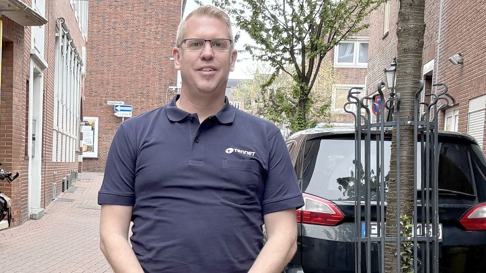 Der Krummhörner Carsten Christians ist seit fünf Jahren auf Offshore-Plattformen unterwegs. Foto: Lotta Groenendaal