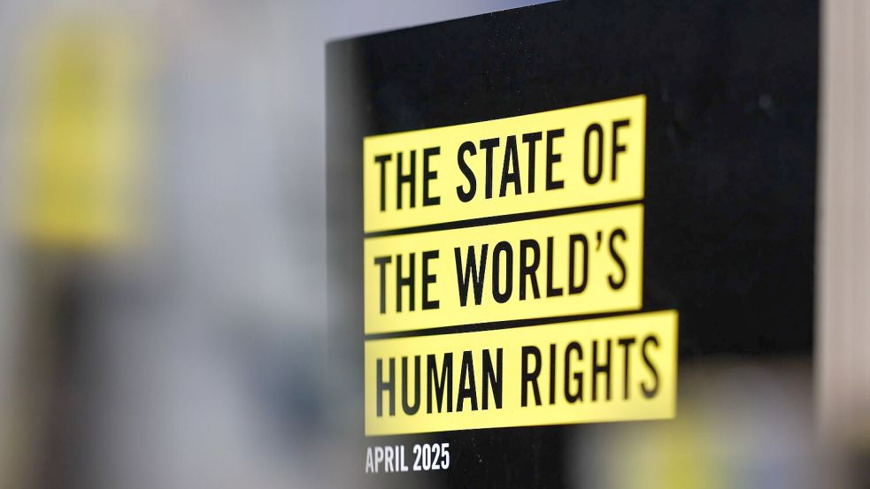 Die Menschenrechtsorganisation Amnesty International zeichnet ein düsteres Zukunftsbild. Foto: Hannes P. Albert/dpa