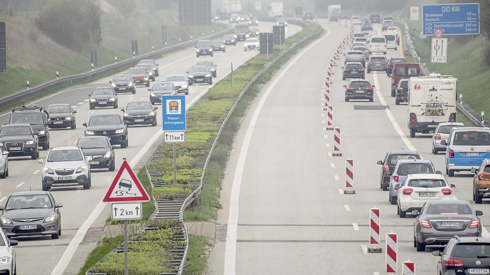 Die A20 fängt in Brandenburg an, führt durch Mecklenburg-Vorpommern und endet in Schleswig-Holstein bei Bad Segeberg. Künftig soll sie bis nach Niedersachsen reichen. Foto: dpa/Frank Hormann