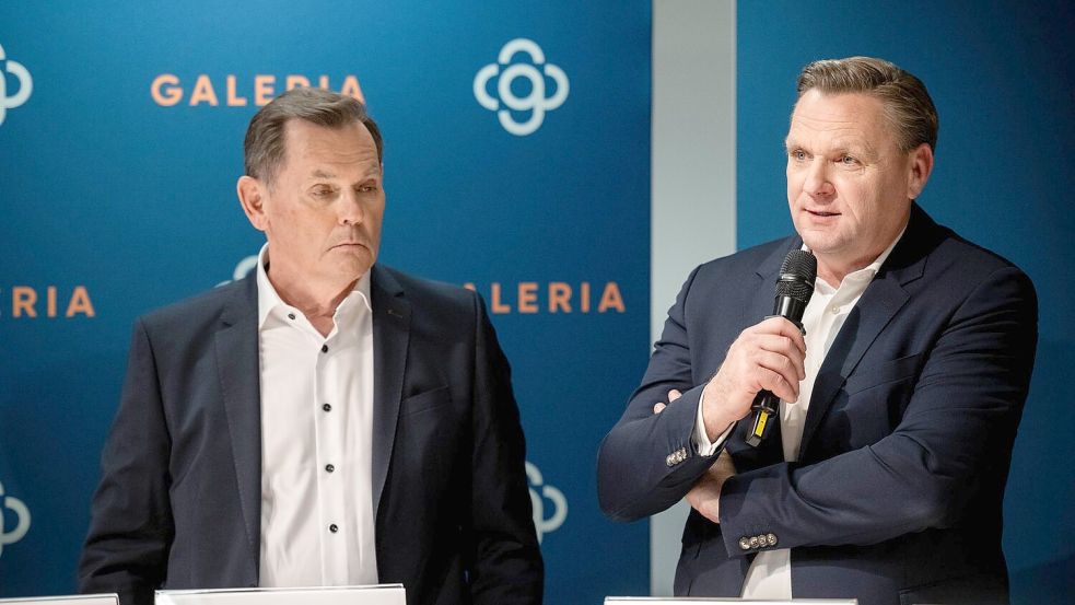 Anteilseigner Bernd Beetz (links) und Olivier Van den Bossche, hier noch Seite an Seite (Foto von 2024) - nun gehen sie getrennte Wege. Foto: Fabian Strauch/dpa