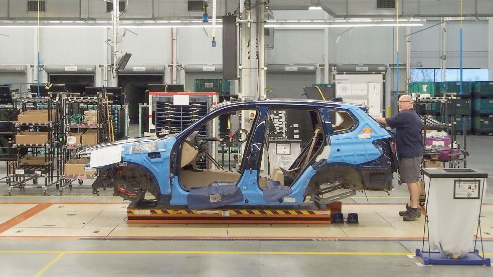 Die Zollerleichterung soll auch für ausländische Autobauer in den USA gelten, etwa für BMW mit seiner Fabrik im Bundesstaat South Carolina. (Archivbild) Foto: picture alliance / dpa