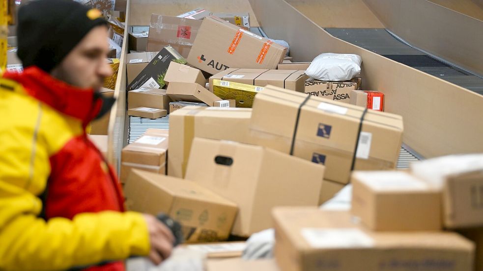 Die Paketmenge steigt deutlich, dementsprechend viel Arbeit haben Paketboten. Foto: Wolf von Dewitz/dpa