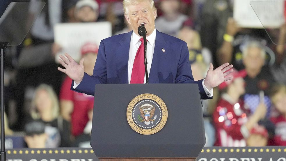 US-Präsident Donald Trump lockert Zölle: Autobauer profitieren nun von Erleichterungen. Foto: dpa/Paul Sancya