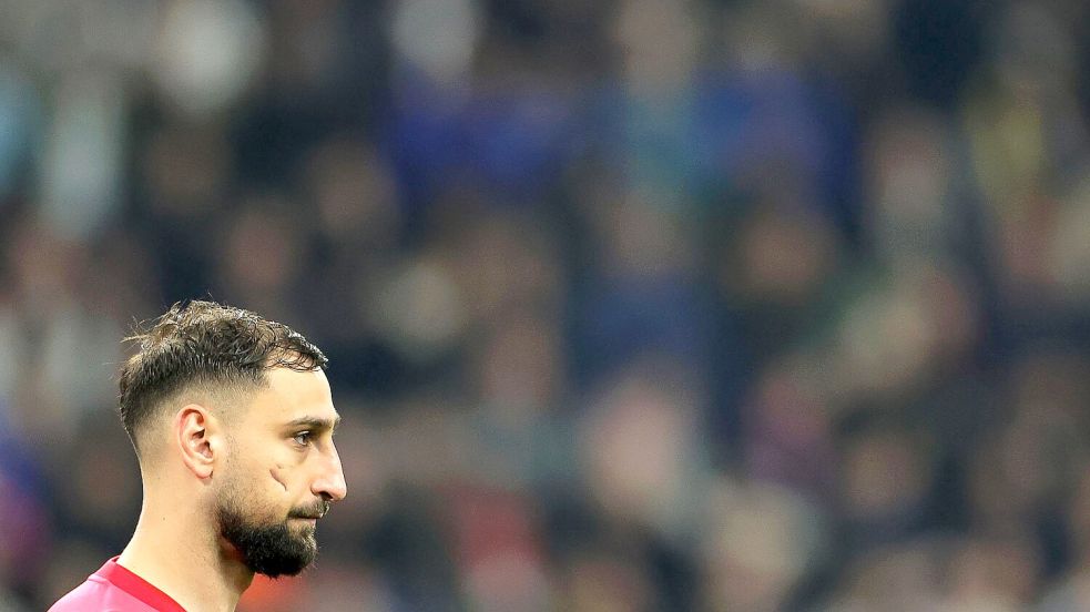 Der bittere Moment für Donnarumma gegen Deutschland. Foto: Rolf Vennenbernd/dpa