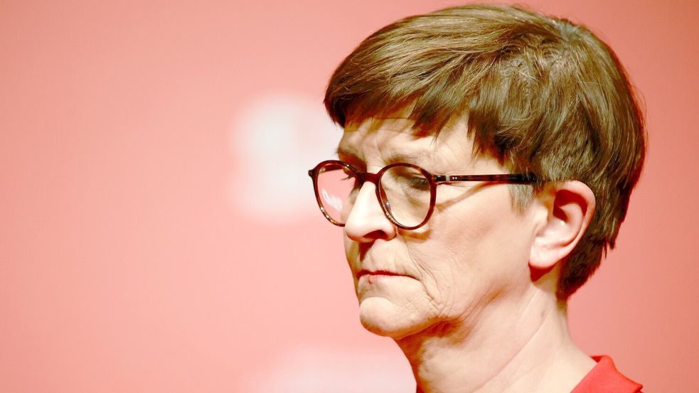 Esken hat in der SPD auch viele Gegner. (Archivbild) Foto: Matthias Bein/dpa
