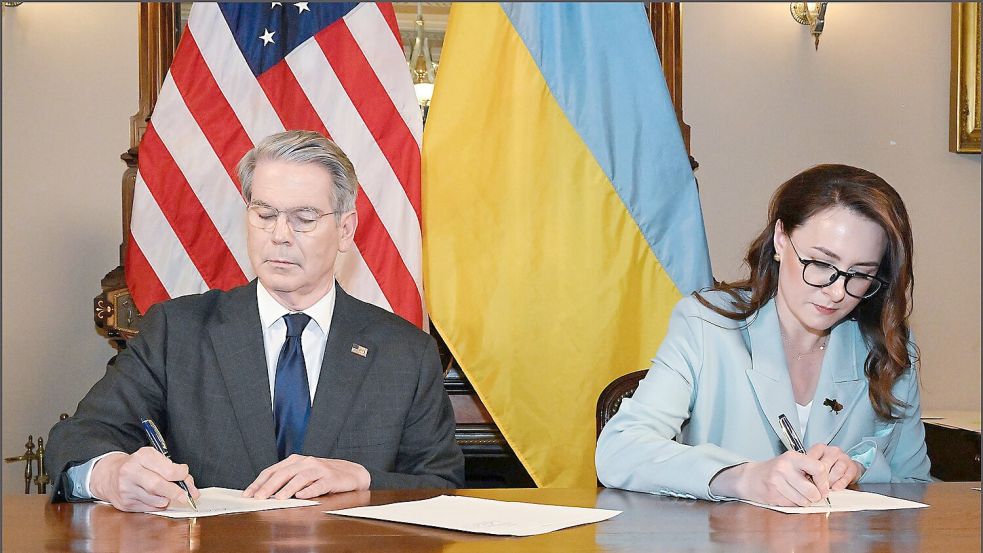 Nach langem Ringen haben beide Regierungen das Abkommen besiegelt. Foto: -/US Treasury Departement/dpa