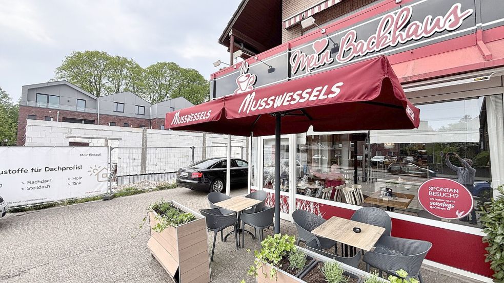 An der Hauptstraße in Loga betreibt die Bäckerei Musswessels eine Filiale. Foto: Klaus Ortgies