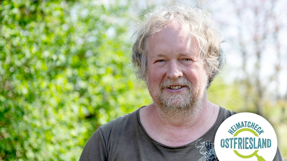 Hermann Manot könnte sich nicht vorstellen, woanders zu leben als in Großheide. Foto: Meret Edzards-Tschinke